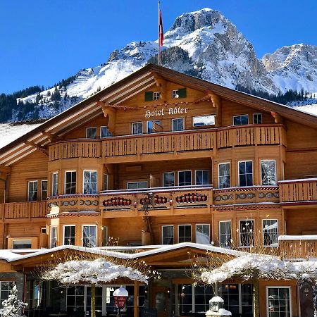 Chalet Hotel Adler AG Kandersteg Exterior foto