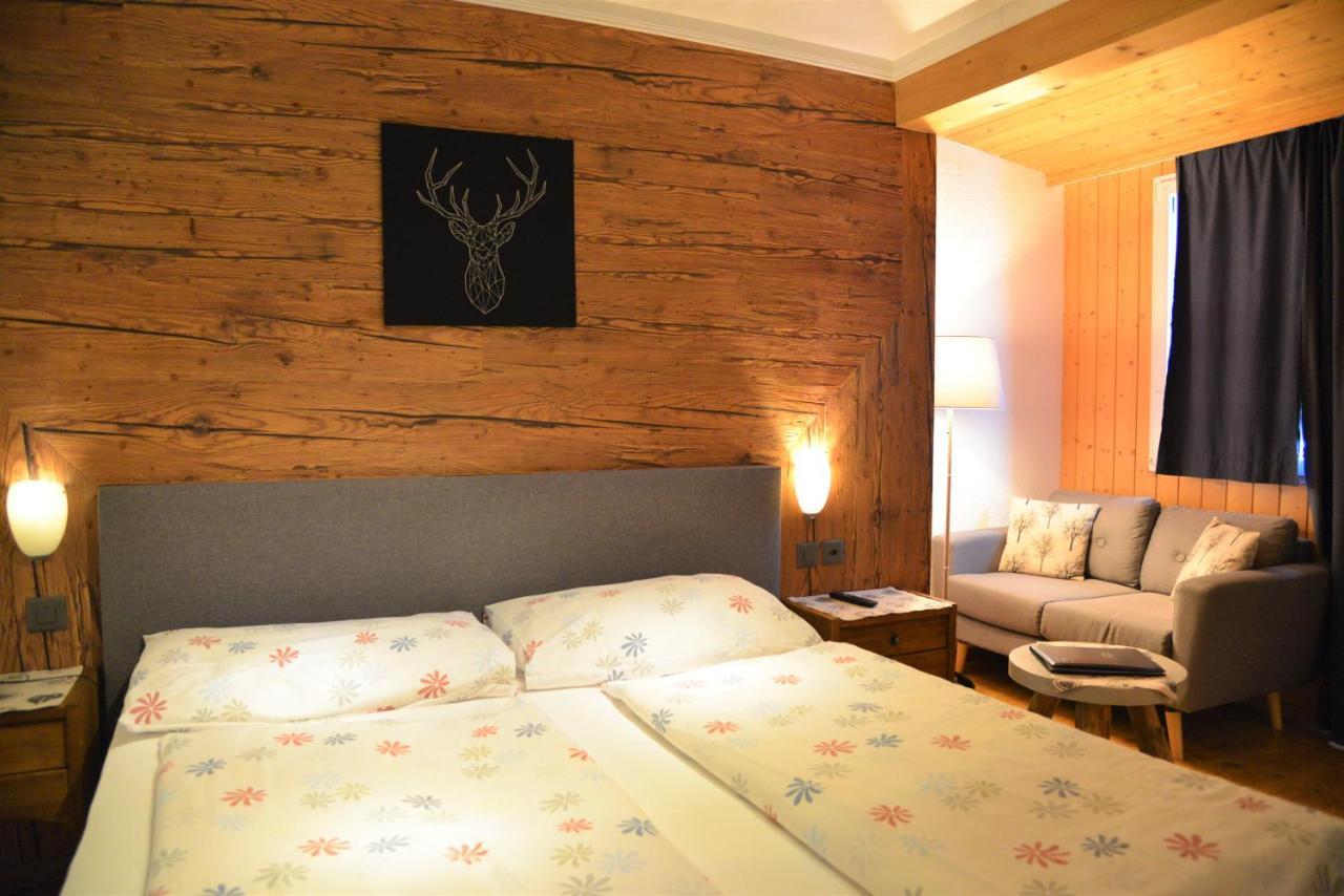 Chalet Hotel Adler AG Kandersteg Exterior foto